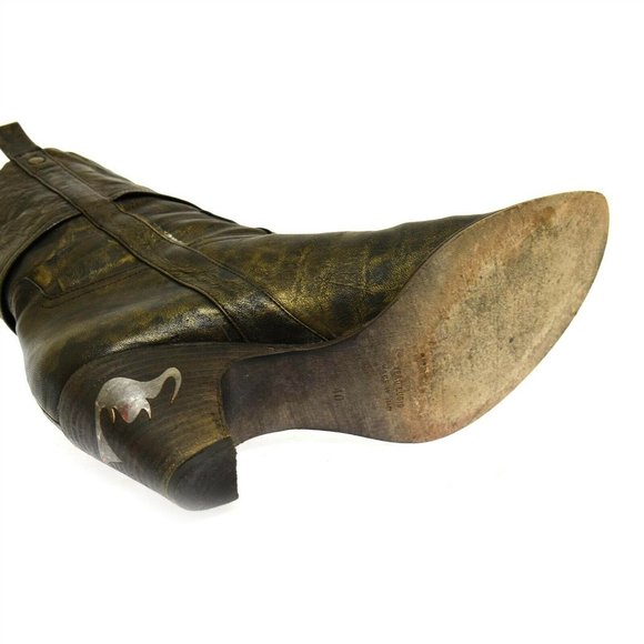 Stylish Brown Ankle Boots - Picture 5 of 5